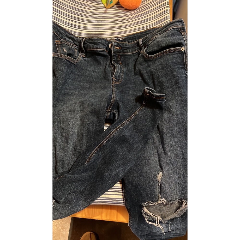 Old navy rockstar skinny jeans